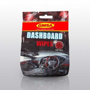 GMSA DASHBOARD WIPES pack of 10 sachets