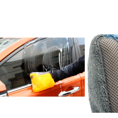 Micro Fiber High Density Cleaning Glove Mitt - Image 2