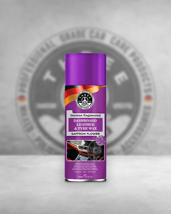 Saffron Flower - Dashboard Leather & Tyre Wax