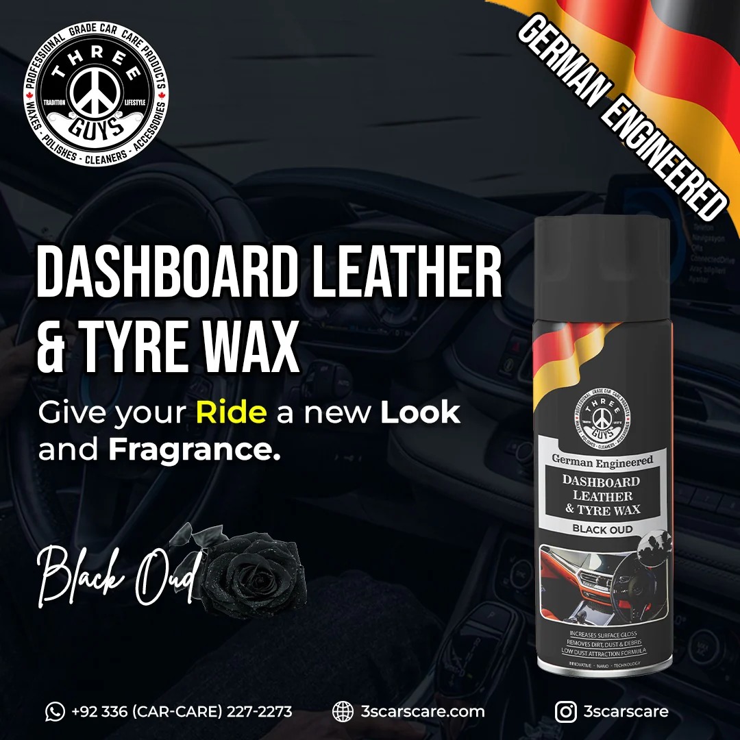 Black Oud - Dashboard Leather & Tyre Wax - Image 3
