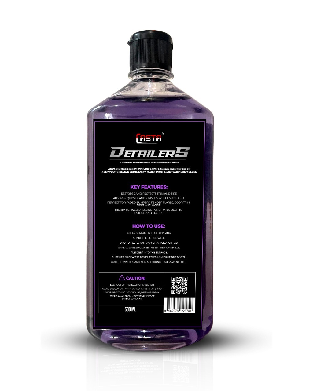 Casta Detailers Tire N Trim Gel 500 ml - Image 2